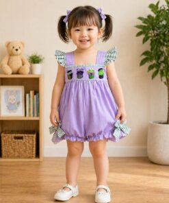 Monster Cupcake French knot girl bubble
