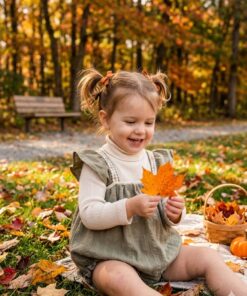 Fall girl bubble/dress