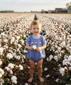 French knot cotton boy bubble