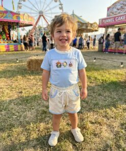 Smocked County Fair Boy Set