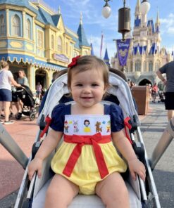 Smocked Snow White Girl Bubble/Dress